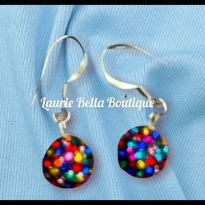 Color Crystals Earrings